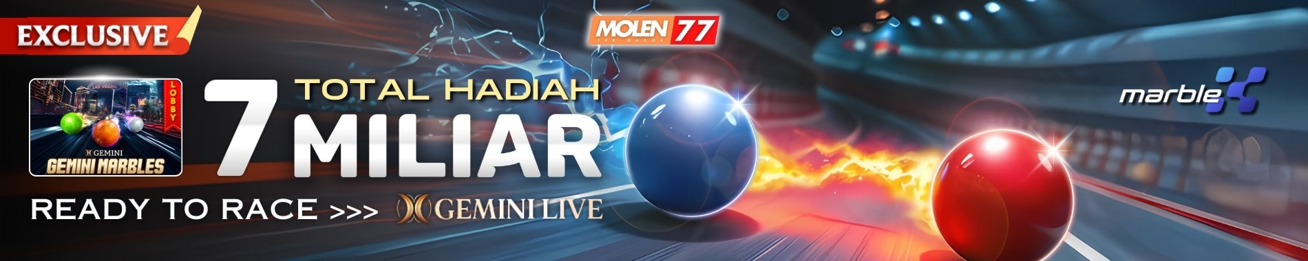 TOTAL HADIAH 7 MILIAR MOLEN77